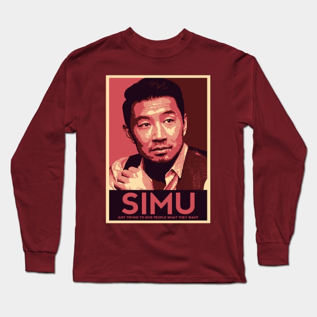 SIMU Long Sleeve T-Shirt by JonWKhoo